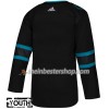 San Jose Sharks Blank Adidas 2018-2019 Alternate Trikot Authentic - Kinder